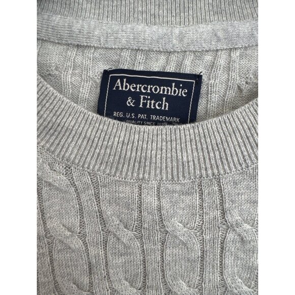 Abercrombie & fitch fine cable kit crewneck sweater - Picture 4 of 7